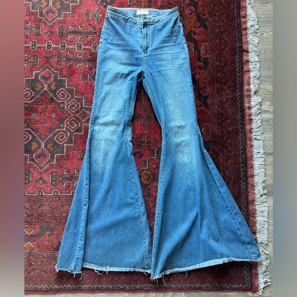 Free people bell bottom jeans